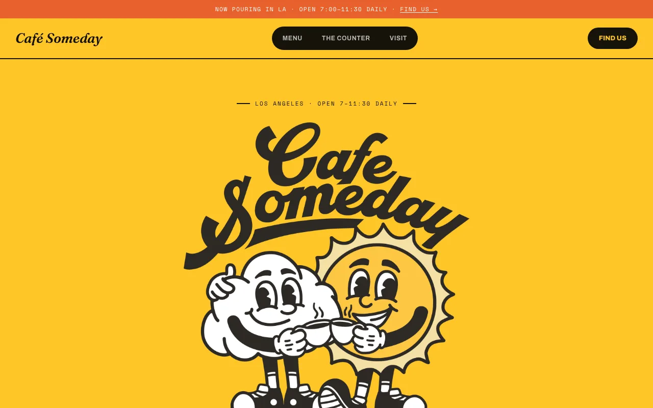 Café Someday site