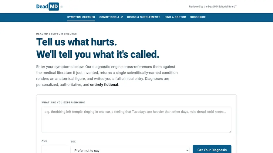 DeadMD site