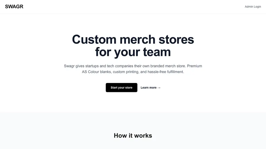 Swagr site