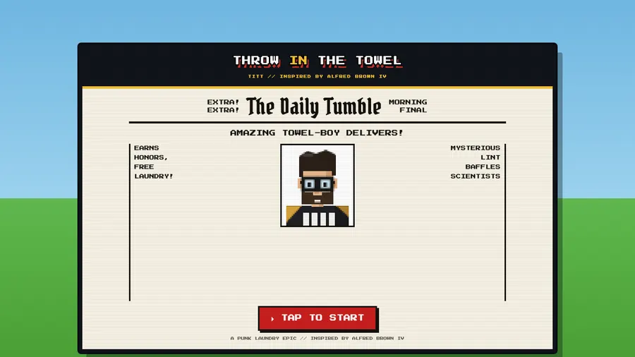 Throw In The Towel site