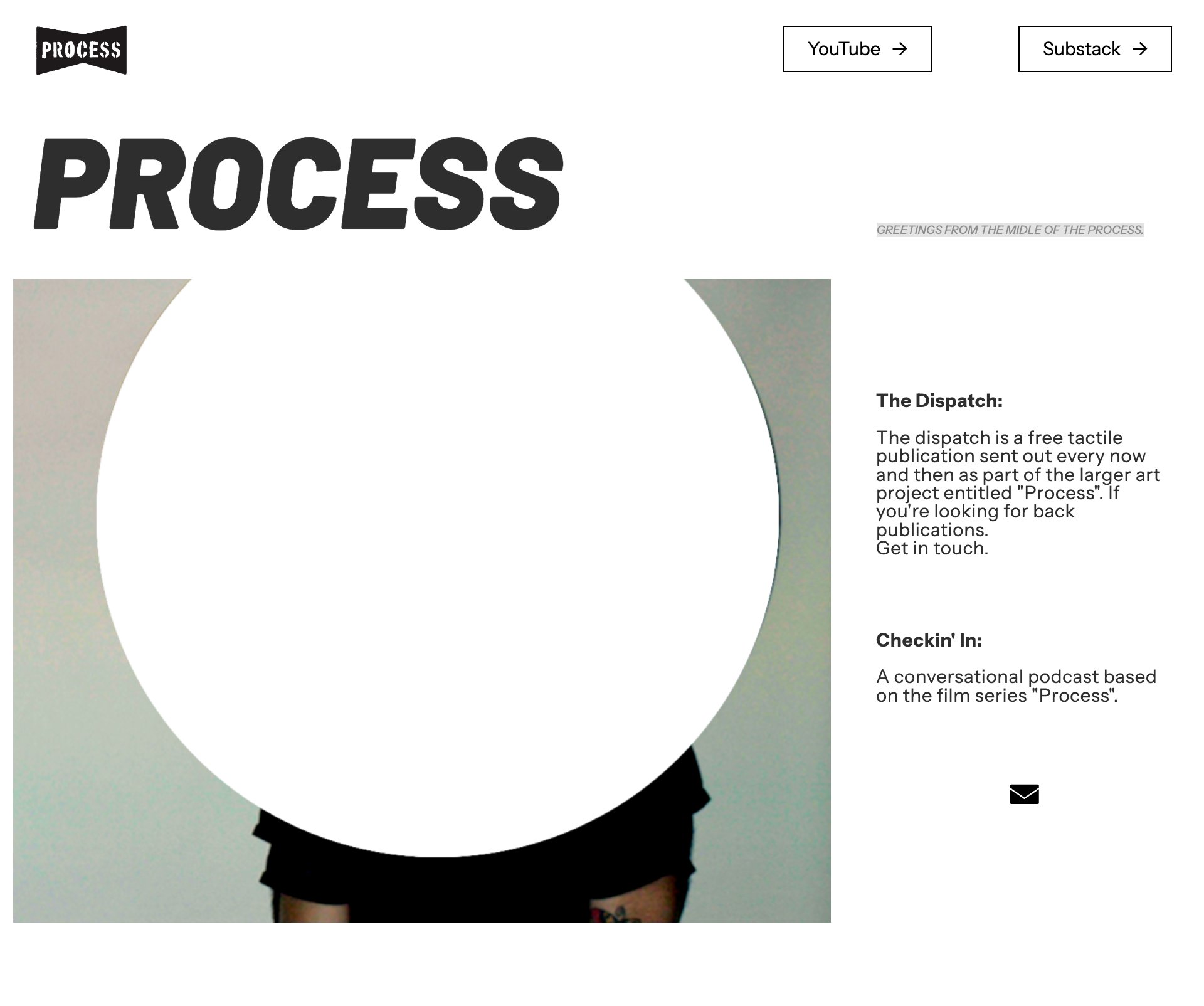 Process circle portrait